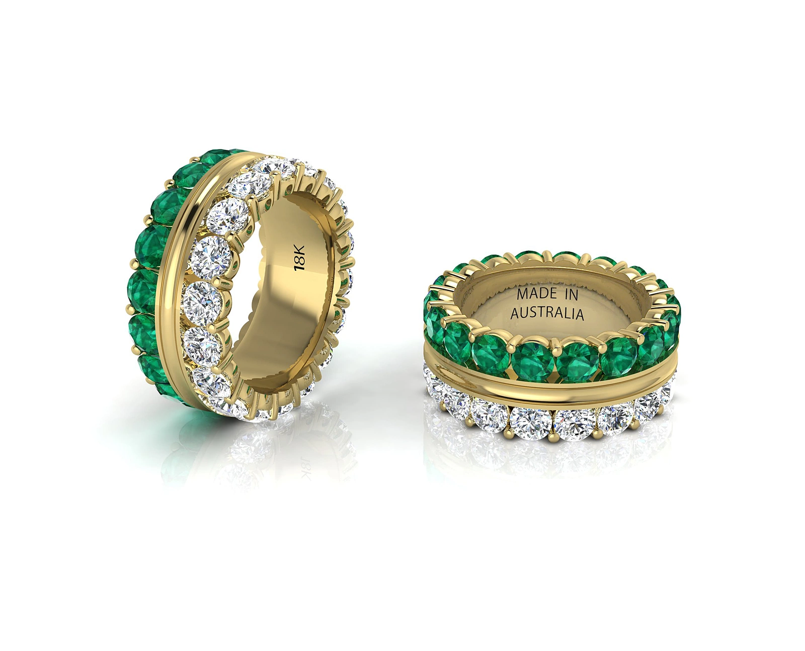 Grandeur Tsavo — Tsavorite & Diamond Ring