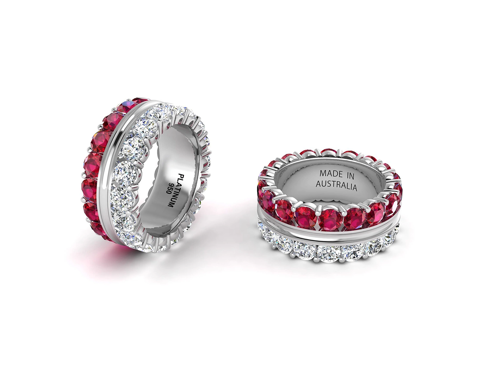 Grandeur Ruby — Ruby & Diamond Ring