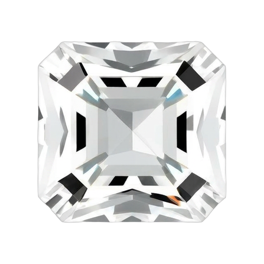 Asscher cut diamond