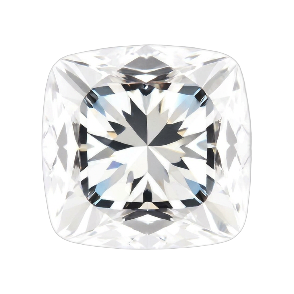 Cushion cut diamond