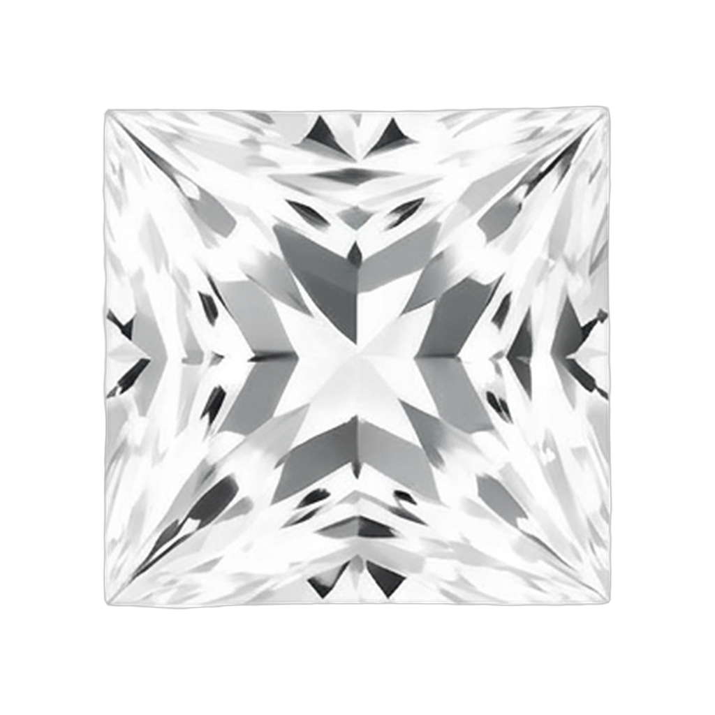 Princess cut diamond