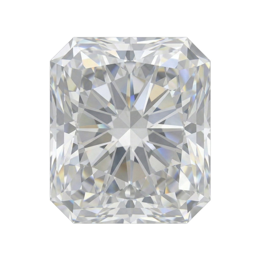 Radiant cut diamond