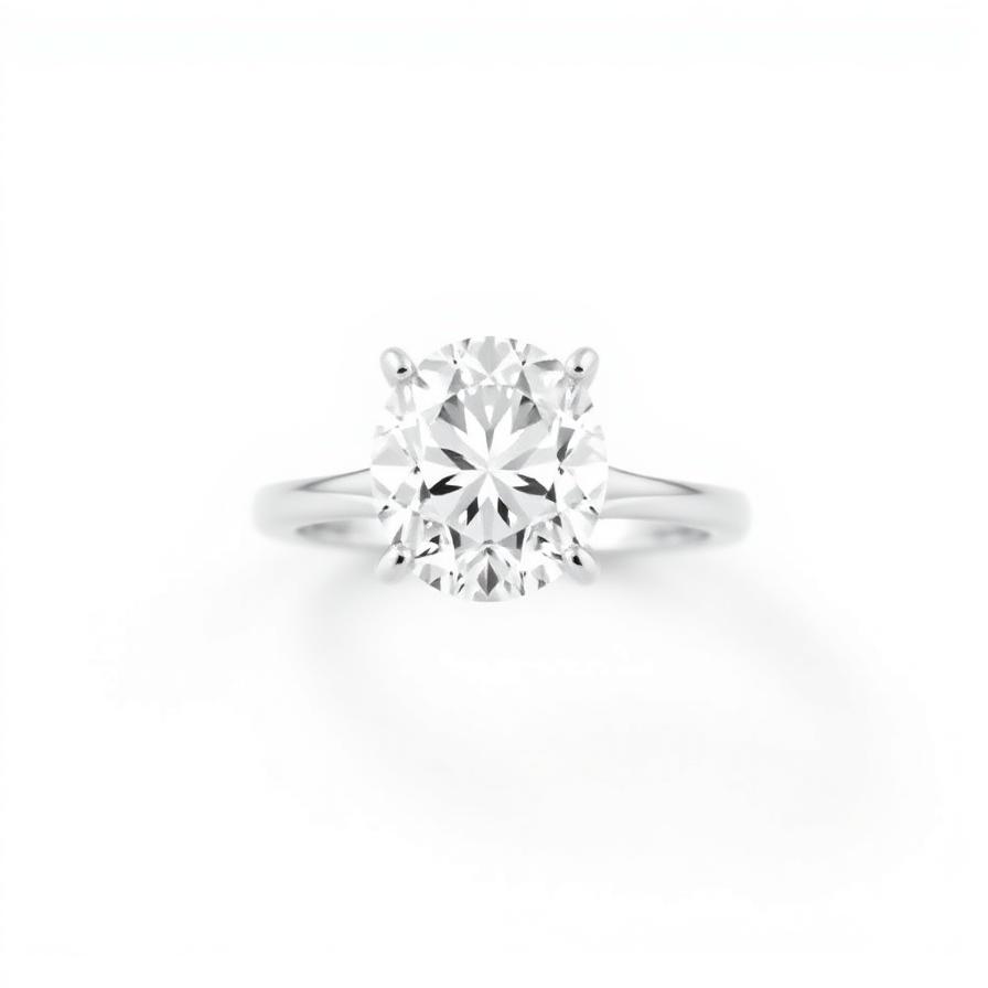 Natural white diamond ring — SOSNA Diamonds
